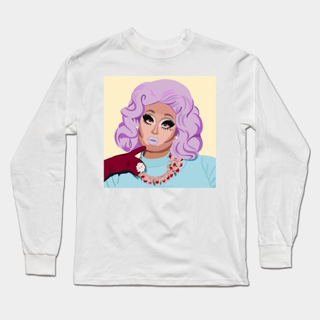 kim chii Long Sleeve T-Shirt by KaiVerroDesigns